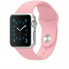 Ремінець Sport Band для Apple Watch 38mm / 40mm світло-рожевий