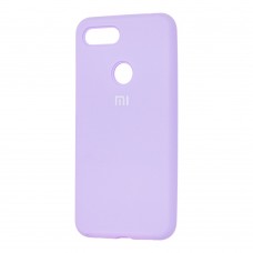 Чохол для Xiaomi Mi 8 Lite Silicone Full світло-фіолетовий