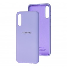 Чехол для Samsung Galaxy A50 / A50s / A30s Silicone Full сиреневый / dasheen