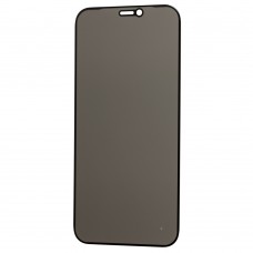 Защитное стекло для iPhone 12 mini Full Glue Anti-Spy черное