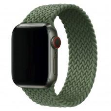 Ремешок Braided Solo Loop для Apple Watch 42 / 44 mm 148mm Inverness Green