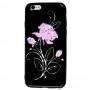 Чохол Glossy Rose для iPhone 6 рожева троянда