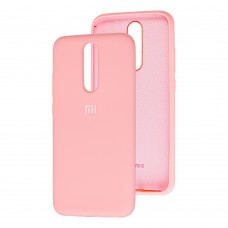 Чехол для Xiaomi Redmi 8 Silicone Full розовый / light pink