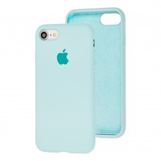 Чохол для iPhone 7 / 8 Silicone Full бірюзовий / turquoise