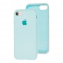 Чехол для iPhone 7 / 8 Silicone Full бирюзовый / turquoise