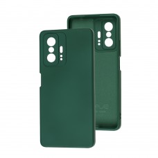 Чехол для Xiaomi 11T Wave colorful зеленый / forest green