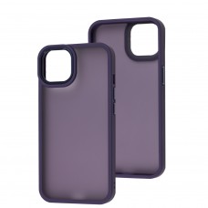 Чохол для iPhone 13 Metal Bezel фіолетовий