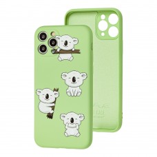 Чехол для iPhone 11 Pro Wave Fancy koala / mint gum
