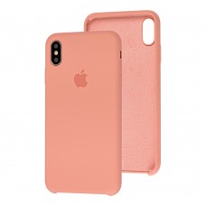 Чехол silicone case для iPhone Xs Max flamingo