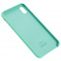 Чехол silicone для iPhone Xs Max case spearmint
