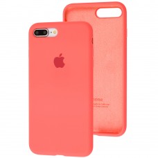 Чохол для iPhone 7 Plus / 8 Silicone Full помаранчевий / pink citrus