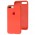 Чохол для iPhone 7 Plus / 8 Plus Silicone Full помаранчевий / nectarine