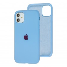 Чохол для iPhone 11 Silicone Full блакитний / lilac blue