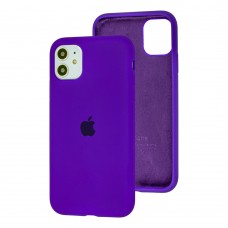 Чохол для iPhone 11 Silicone Full ultra violet