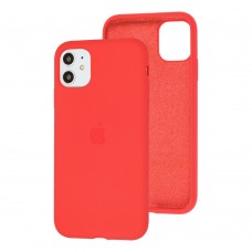 Чохол для iPhone 11 Silicone Full помаранчевий / nectarine