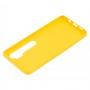 Чехол для Xiaomi Mi Note 10 Lite Bracket yellow