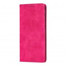 Чехол книжка для Samsung Galaxy A70 (A705) Black magnet розовый