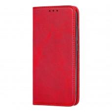 Чехол книжка для Xiaomi Mi Play Black magnet красный