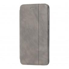 Чехол книжка Premium II для Samsung Galaxy A40 (A405) серый