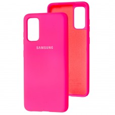 Чехол для Samsung Galaxy S20 (G980) Silicone Full розовый