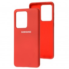 Чехол для Samsung Galaxy S20 Ultra (G988) Silicone Full терракотовый