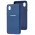 Чохол для Samsung Galaxy A01 Core (A013) Silicone Full синій