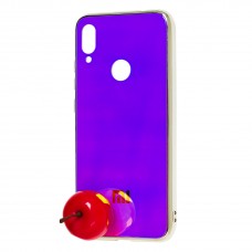 Чехол Shining для Xiaomi Redmi Note 7 зеркальный фиолетовый