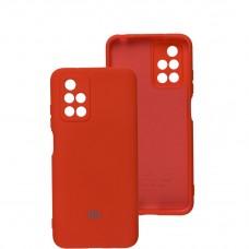 Чехол для Xiaomi Redmi 10 Silicone Separate camera красный