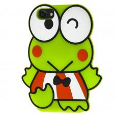 3D чохол жаба для iPhone 6/7/8 зелений