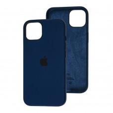 Чехол для iPhone 13 Full Silicone case abyss blue