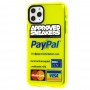 Чехол для iPhone 11 Pro Max Neon print PayPal