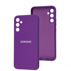 Чехол для Samsung Galaxy A34 5G Full camera фиолетовый / purple