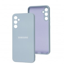 Чехол для Samsung Galaxy A34 5G Full camera голубой / lilac blue