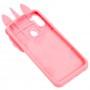 3D чехол для Samsung Galaxy A11 / M11 розовый единорог