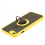 Чохол для iPhone 7/8 LikGus Edging Ring жовтий