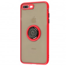 Чехол для iPhone 7 Plus / 8 Plus LikGus Edging Ring красный
