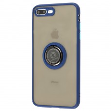 Чехол для iPhone 7 Plus / 8 Plus LikGus Edging Ring синий
