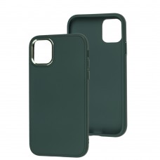 Чехол для iPhone 11 Bonbon Metal style pine green