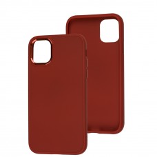 Чехол для iPhone 11 Bonbon Metal style red