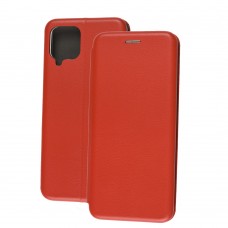 Чехол книжка Premium для Samsung Galaxy A22 (A225) красный