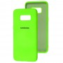 Чохол для Samsung Galaxy S8 (G950) Silicone Full салатовий / neon green