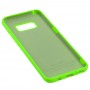 Чехол для Samsung Galaxy S8 (G950) Silicone Full салатовый / neon green
