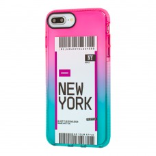 Чехол для iPhone 7 Plus / 8 Plus Protect Gradient New York