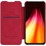 Чехол Nillkin Qin для Xiaomi Redmi Note 8 красный
