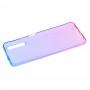 Чехол для Huawei P Smart Pro Gradient Design розово-голубой