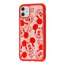 Чохол для iPhone 11 Mickey Mouse ретро червоний