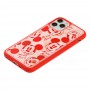 Чехол для iPhone 11 Pro Mickey Mouse ретро красный