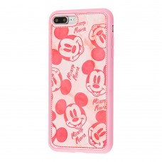 Чохол для iPhone 7 Plus /8 Plus Mickey Mouse ретро рожевий