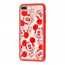 Чохол для iPhone 7 Plus /8 Plus Mickey Mouse ретро червоний
