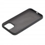Чехол для iPhone 12 mini Silicone Full серый / dark grey